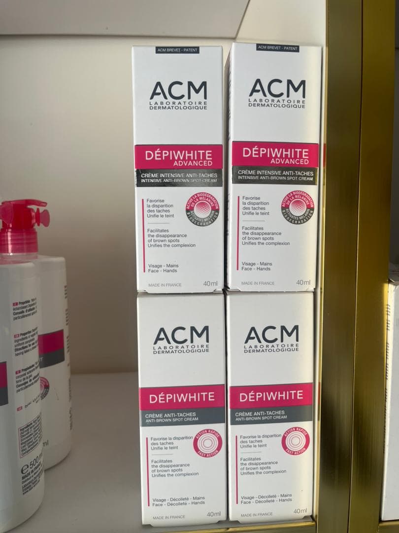 ACM Laboratoire Dermatologique Dépiwhite crème anti-taches action rapide, tube 40 ml, visage décolleté mains