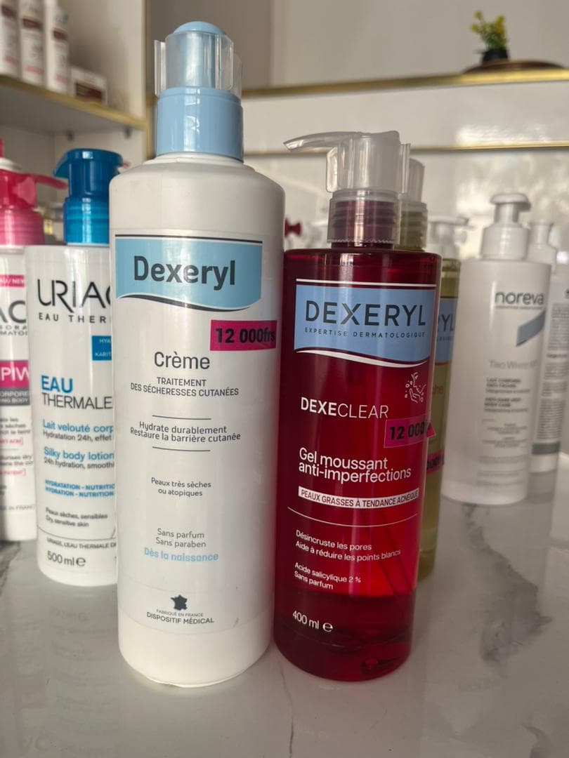 Dexeryl DexéClear Gel moussant anti-imperfections peaux grasses à tendance acnéique, flacon 400 ml