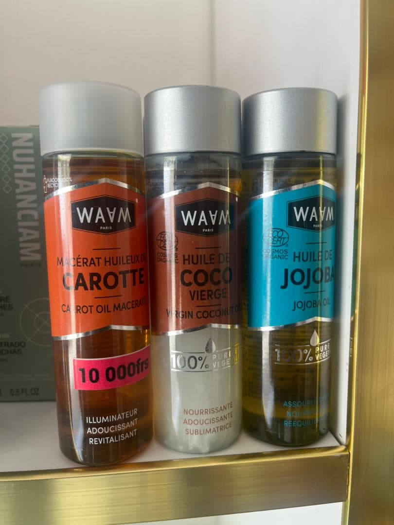 WAAM Paris Macérat huileux de Carotte 100 ml, illuminateur adoucissant
